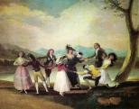 Francisco Goya: Szembekötősdi, 1788-1789.<br>Forrás: www.wikimedia.org