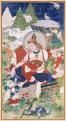 Shambhala királya, II. Sureshvara, ca. 17. század<br>Forrás: www.mfa.org