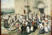 Nagyboldogasszony búcsú, Bélapátfalva, 1890 körül