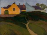 Nemes Lampérth József (1891-1924): Tabáni részlet, 1916\r\n