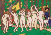 Rippl-Rónai József (1861-1927): Park aktokkal, 1911\r\n
