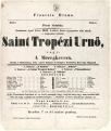 Színiplakát 1852-ből