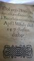 Telegdi Miklós prédikációs könyve, 1577