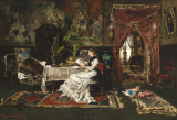 Munkácsy Mihály: Olvasó nő, 1877