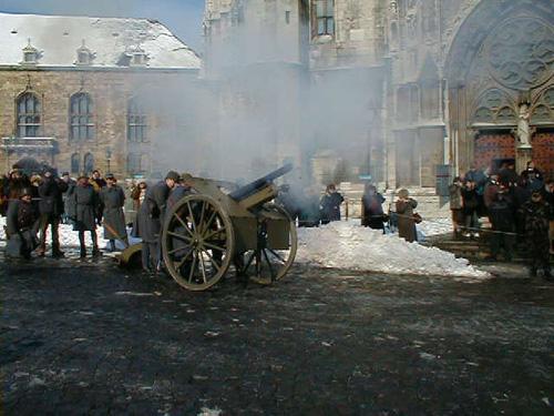 I. világháborús katonai bemutató