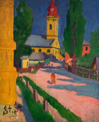 The Calvinist Church In Nagybánya, 1908