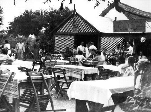 The Mine Lake Restaurant in Székesfehérvár, 1930