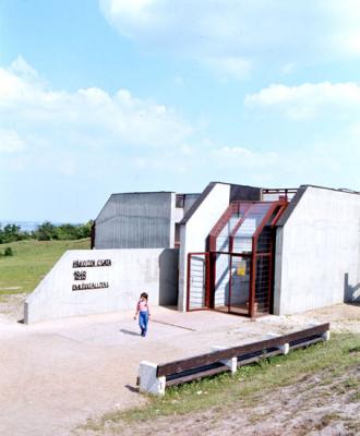 Az emlékkiállítás épülete