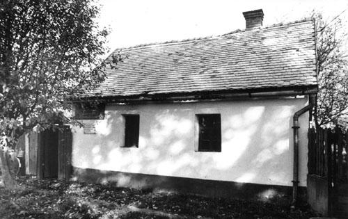 A kovácsműhely épülete