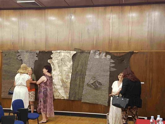 Fenntartható nemez\" - bajai alkotó kecskeméti sikere