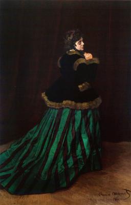 Claude Monet: Camille, 1866.