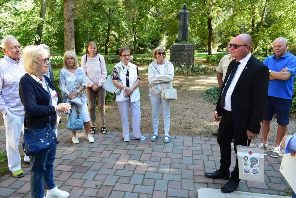 Csallány Gábor dédunokája járt Szentesen