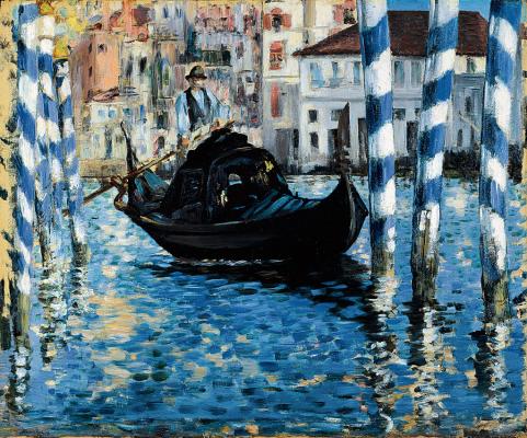 Édouard Manet: Le Grand Canal, 1874.