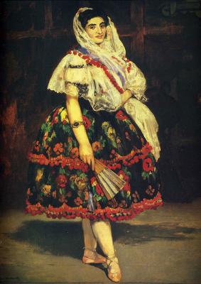 Édouard Manet: Lola de Valence, 1862.