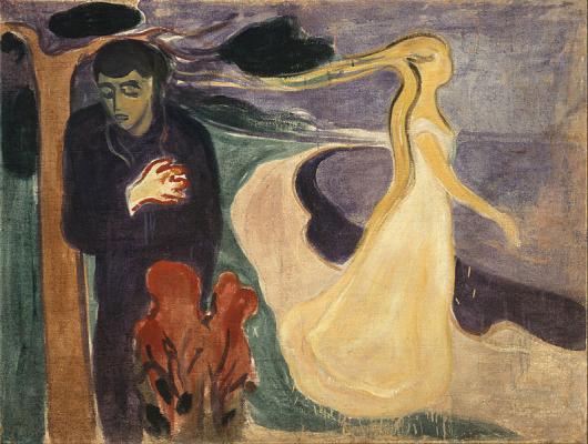 Edvard Munch: Elválás, 1896.