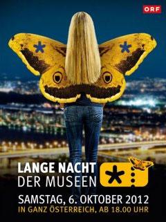 Az osztrák Múzeumok Éjszakája 2012 plakátja