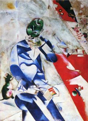 Marc Chagall: Fél négy (A költő), 1912.