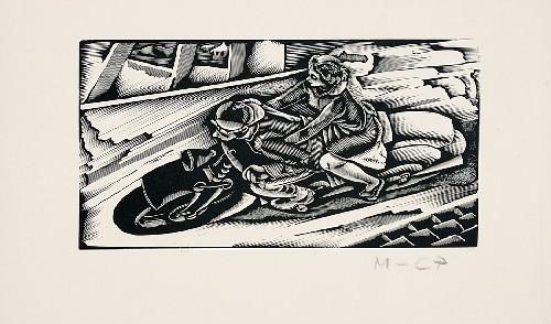 Molnár C. Pál: Motorkerékpáron, 1930 k.