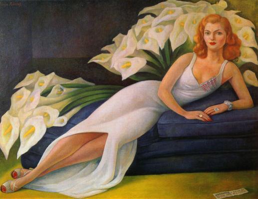 Natash Gelman portréja, 1943.