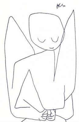Paul Klee: Feledékeny angyal, 1939.