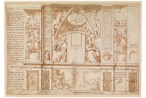 Pellegrino Tibaldi: Az Escorial könyvtárának dekorációja, 1588-1592.