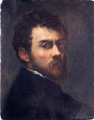Tintoretto fiatalkori önarcképe