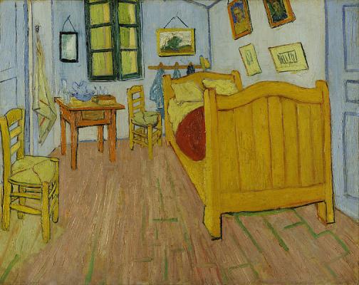 Vincent van Gogh: A festő szobája Arles-ban, 1888.
