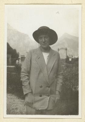 Wally Neuzil in Gmunden am Traunsee