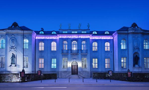 A bécsi Belvedere látképe