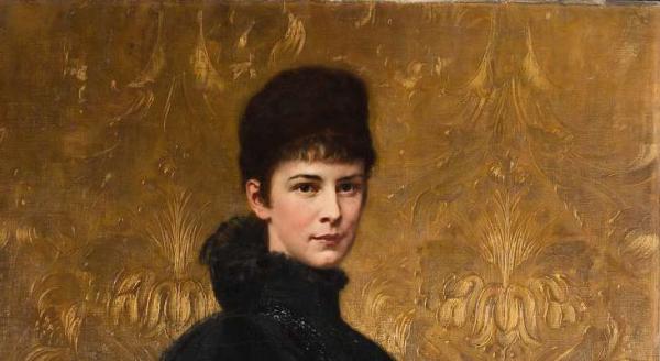 Benczúr Gyula: Erzsébet királyné 