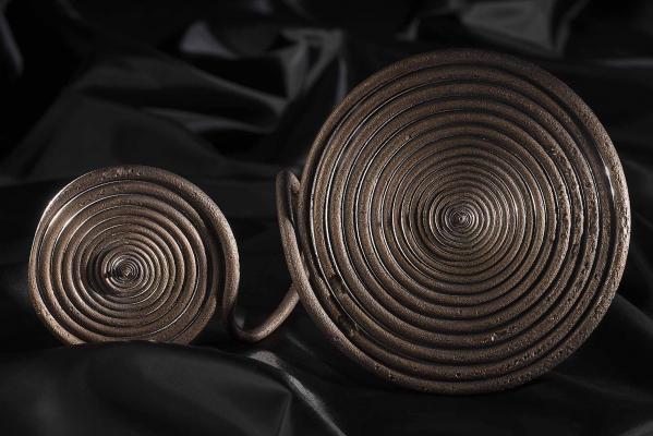 Bronz kartekercs, Késő bronzkor, Ópályi horizont, Kr. e. XI. század\r\n