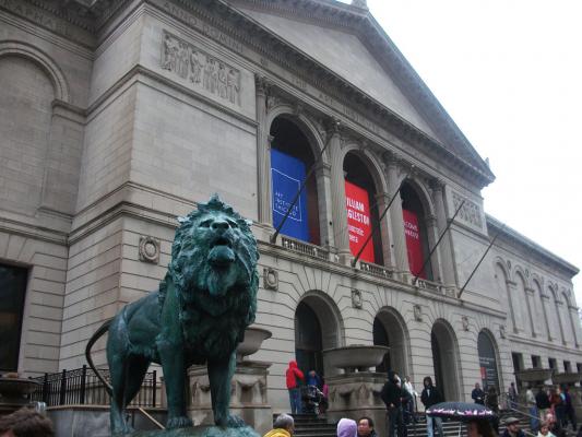 A Chicagói Művészeti Intézet épülete