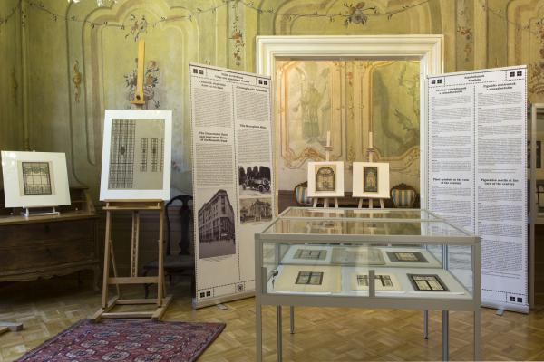 Egyszerű vonalakban tiszta színezés, enteriőr
