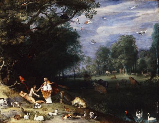 Id. Jan Brueghel: Éva teremtése