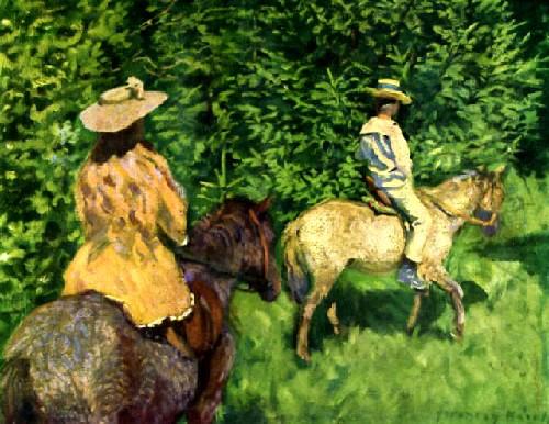 Ferenczy Károly: Gyermekek pónikon
