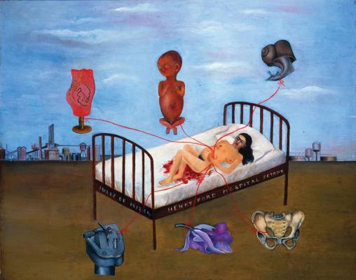 Frida Kahlo: Henry Ford Kórház, avagy A repülő ágy, 1932.