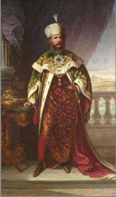 Heinrich Ede (1819-1885) I. Ferenc József képmása