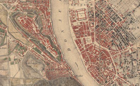 Régi Budapest térkép