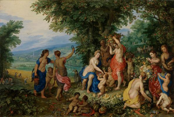 Id. Jan Brueghel - Hendrick van Balen: Nyár, 1616.