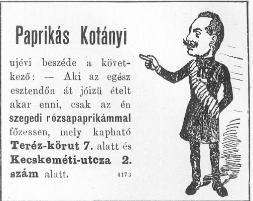 Kotányi-féle paprikamarketing