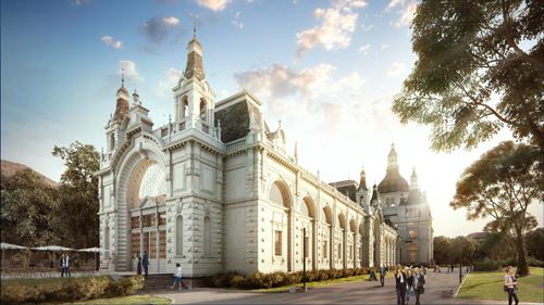 Közlekedési Múzeum, látványterv