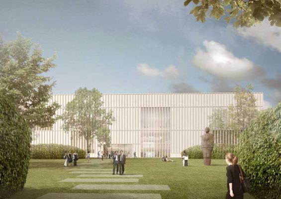 Az új múzeumépület látványtervei, David Chipperfield munkája