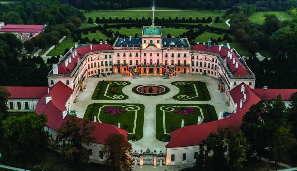 Esterházy Kastélymúzeum, légifotó