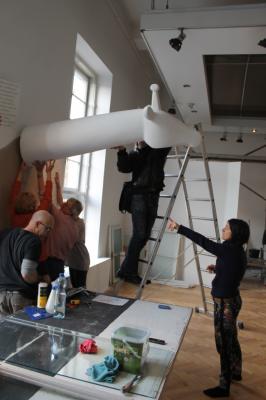 Épül a mesebirodalom az új Móra Ferenc kiállításon