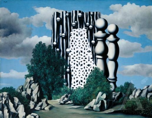 René Magritte: Angyali üdvözlet, 1930, olaj, vászon