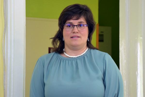 Nagy Gyöngyi, a hódmezővásárhelyi Emlékpont történésze 