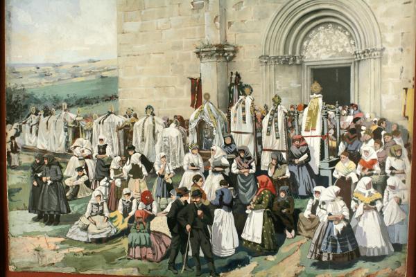 Nagyboldogasszony búcsú, Bélapátfalva, 1890 körül