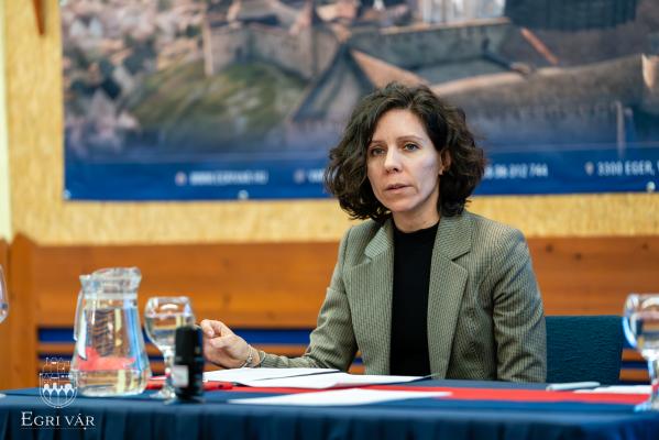 vákné Mlakár Zsófia a Dobó István Vármúzeum megbízott igazgatója