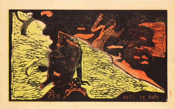 Paul Gauguin: Játék a friss vízben, 1893-1894
