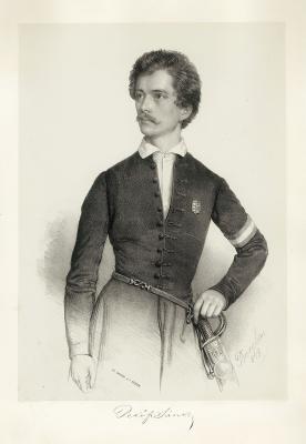 Barabás-Walzel Petőfi térdképe, 1848.